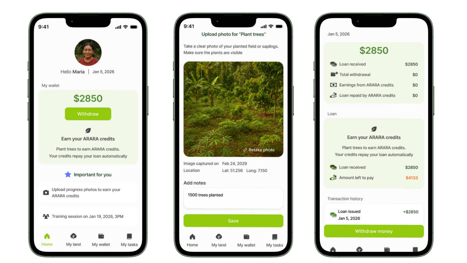 ARARA Mobile journey